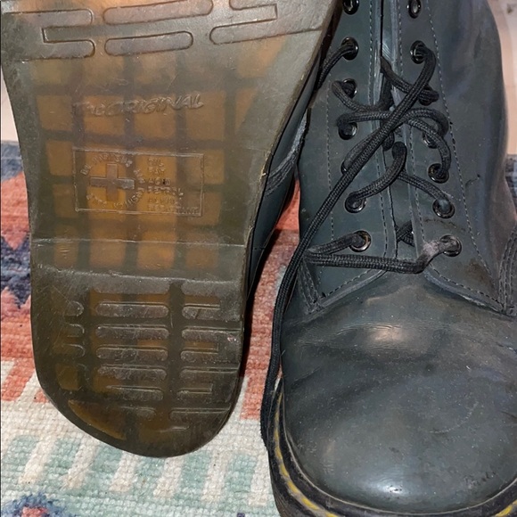 Unique Dark Grey Doc Martins - Picture 2 of 4